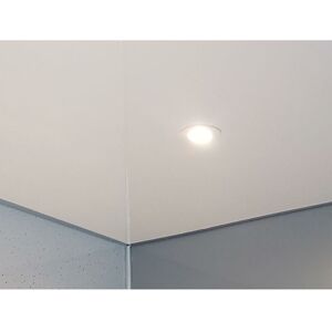 STARLINE Bathroom Ceiling Cladding Panels White Gloss pvc 250x4000mm Pack of 4 - 4m2 - White