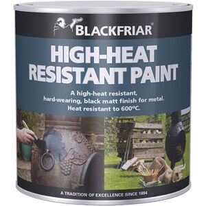 High-Heat Resistant Paint Black 500ml BKFHRB500 - Blackfriar