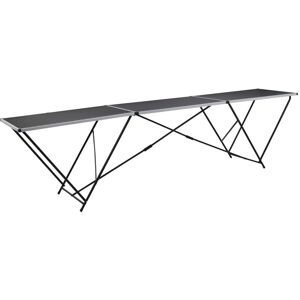 WILLISTONFORGE Boley 300cm Rectangular Folding Table by Williston Forge - Black
