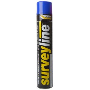 Everbuild - surveyblue Survey Line Marker Spray Blue 700ml evbsurveybl