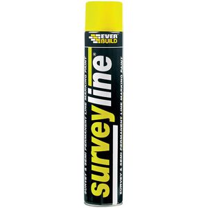 Everbuild - surveyyell Survey Line Marker Spray Yellow 700ml evbsurveyye