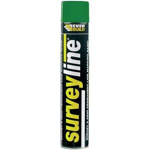 Everbuild - surveygreen Survey Line Marker Spray Green 700ml evbsurveygr