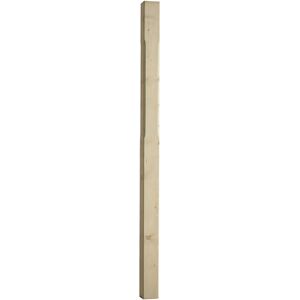 Cheshire Mouldings - Stop Chamfered Pine Newel Post - 83 x 83 x 1300mm (1 Pack)