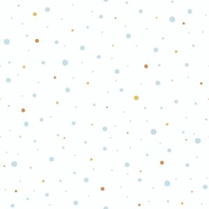 Children wallpaper wall Profhome 381162 non-woven wallpaper slightly textured with pattern for kids matt blue white yellow orange 5.33 m2 (57 ft2)