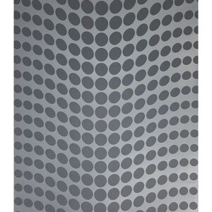 FINE DECOR Blue Geometric Dotty Metallic Spots Wallpaper Polka Dots Textured Paste Wall