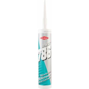 786 Silicon Sealant White 310ml - White - Dow Corning