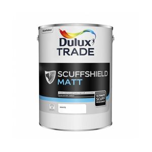 Dulux Trade - Scuffshield Matt - White - 5 Litres