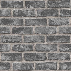 Berkfield Home - dutch wallcoverings Wallpaper Bricks Black