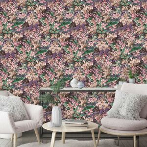 BERKFIELD HOME Dutch wallcoverings Wallpaper Floral Purple