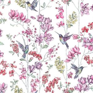 Berkfield Home - dutch wallcoverings Wallpaper Hummingbird Pink