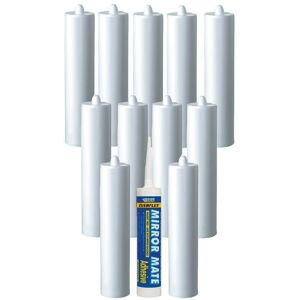 Everbuild - Mirror Mate Adhesive C3 Size Cartridge Pack of 12