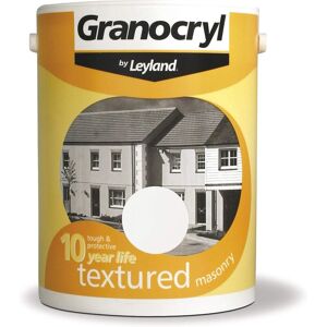 Granocryl - Textured Exterior Masonry Paint - 5L - Magnolia - Magnolia