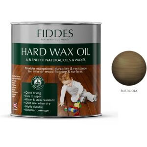 Fiddes - Hard Wax Oil - 2.5 Litre - Rustic Oak - Rustic Oak
