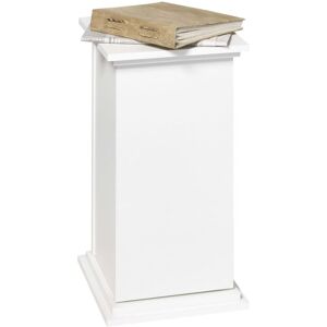 Royalton - fmd Accent Table with Door 57.4cm White