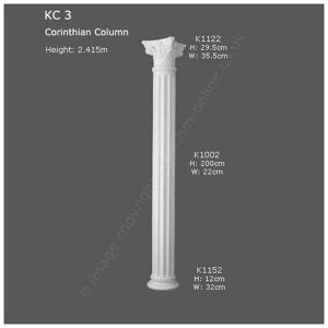 Decor KC3 Corinthian Column - Orac