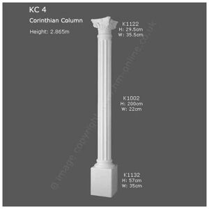 Decor KC4 Corinthian Column - Orac