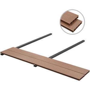 BERKFIELD HOME Mayfair wpc Decking Boards with Accessories 10 m² 2.2 m Brown