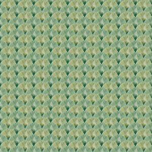 BERKFIELD HOME Noordwand Topchic Wallpaper Fans Green