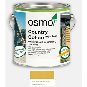 Country Colour - Sunflower Yellow - 2.5 Litre - Sunflower Yellow - Osmo