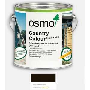 Country Colour - Dark Brown - 2.5 Litre - Dark Brown - Osmo