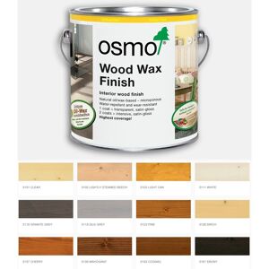 Osmo - Wood Wax Finish - Silk Grey - 2.5 Litre - Silk Grey