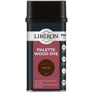 Liberon - 014338 Palette Wood Dye Dark Oak 250ml LIBWDPDO250