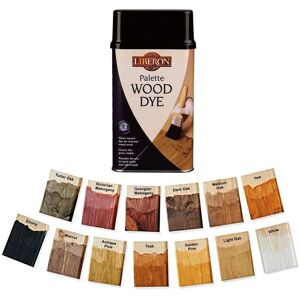 Liberon Interior Floor and Woodwork Palette Wood Dye - Georgian Mahogany - 500ml - Georgian Mahogany