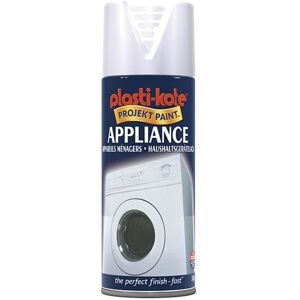 Plasti-kote - PlastiKote Twist & Spray Appliance Enamel Gloss White 400ml PKT619 - White