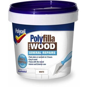 TBC - Polyfilla for Wood General Repairs White Tub 380g PLCWGRWH380