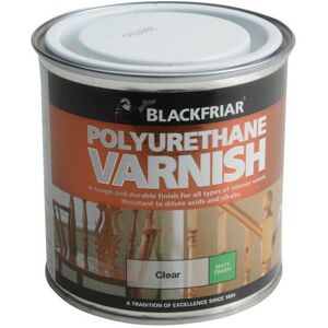 Blackfriar - BF0230003F1 Polyurethane Varnish P101 Clear Matt 250ml BKFPCMV250