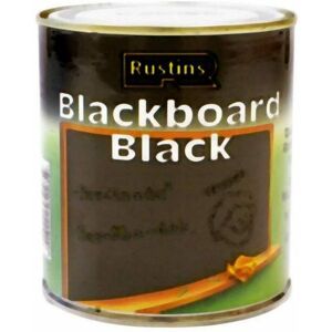 Rustins - Quick Dry Blackboard Black 1 litre RUSQDBB1L