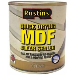 Rustins - Quick Drying mdf Sealer Clear 1 litre RUSMDFCS1L - Transparent