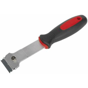 Loops - Razor Blade Scraper - Soft Grip Handle - Glass / Metal Scraper - 39mm Blade