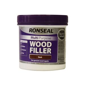Ronseal - 34748 Multipurpose Wood Filler Tub Dark 465g RSLMPWFD465