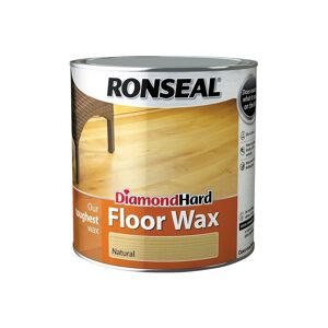 Ronseal - Diamond Hard Floor Wax Natural 2.5 litre RSLDHFWN25L