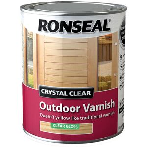 Ronseal - 37369 Crystal Clear Outdoor Varnish Matt 2.5 litre RSLCCODVM25L