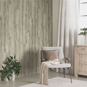 BERKFIELD HOME Royalton Wall Panels Wood Look Grey pvc 4.12 m²