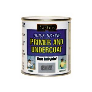 Rustins - Quick Dry Primer & Undercoat Grey 500ml RUSQDPUG500 - Grey