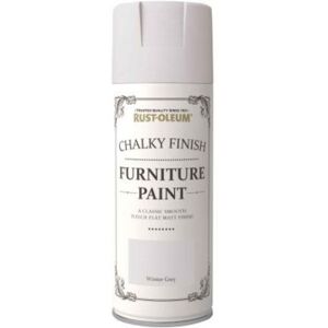 Rust-oleum - Chalk Chalky Furniture Paint - Winter Grey - 400ml Areosol - Winter Grey