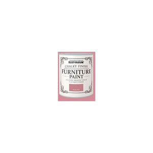 Rust-oleum - Chalk Chalky Furniture Paint Dusky Pink 750ML - Dusky Pink