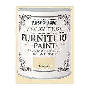 Rust-oleum - Chalk Chalky Furniture Paint Clotted Cream 2.5L - Clotted Cream