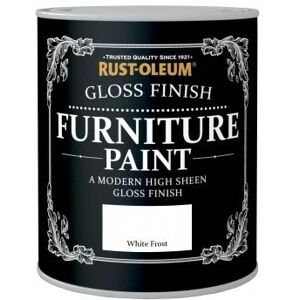 Rust-oleum - Gloss Furniture Paint - White Frost - 750ML - White Frost