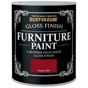 Rust-oleum - Gloss Furniture Paint - Empire Red - 750ML - Empire Red