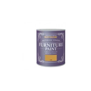 Rust-oleum - Metallic Furniture Paint Gold 750ML - Gold