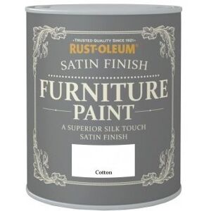 Rust-oleum - Satin Furniture Paint - Cotton - 750ML - Cotton