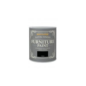 Rust-oleum - Satin Furniture Paint - Carbon - 750ML - Carbon
