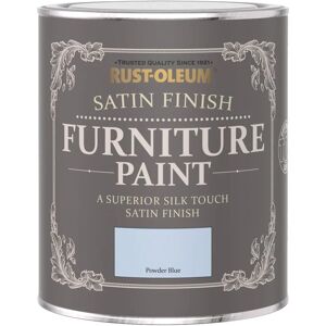 Rust-oleum - Satin Furniture Paint - Powder Blue - 750ML - Powder Blue