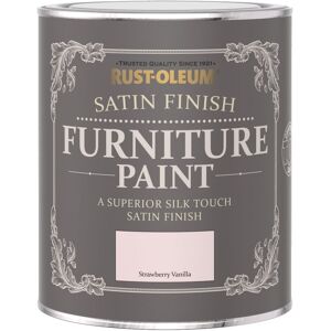 Rust-oleum - Satin Furniture Paint - Strawberry Vanilla - 750ML - Strawberry Vanilla