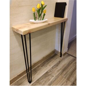 MODERIX Rustic Console Table Radiator 175mm Hairpin 3R 1016mm Primed - Length 140cm