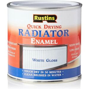 Quick Dry Radiator Paint Gloss 500ml - Rustins